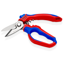 Load image into Gallery viewer, KNIPEX Angled Electricians Scissors
