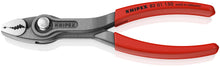 Load image into Gallery viewer, KNIPEX TwinGrip Slip Joint Black Atramentized Pliers - Size Variations Available
