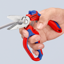 Load image into Gallery viewer, KNIPEX Angled Electricians Scissors
