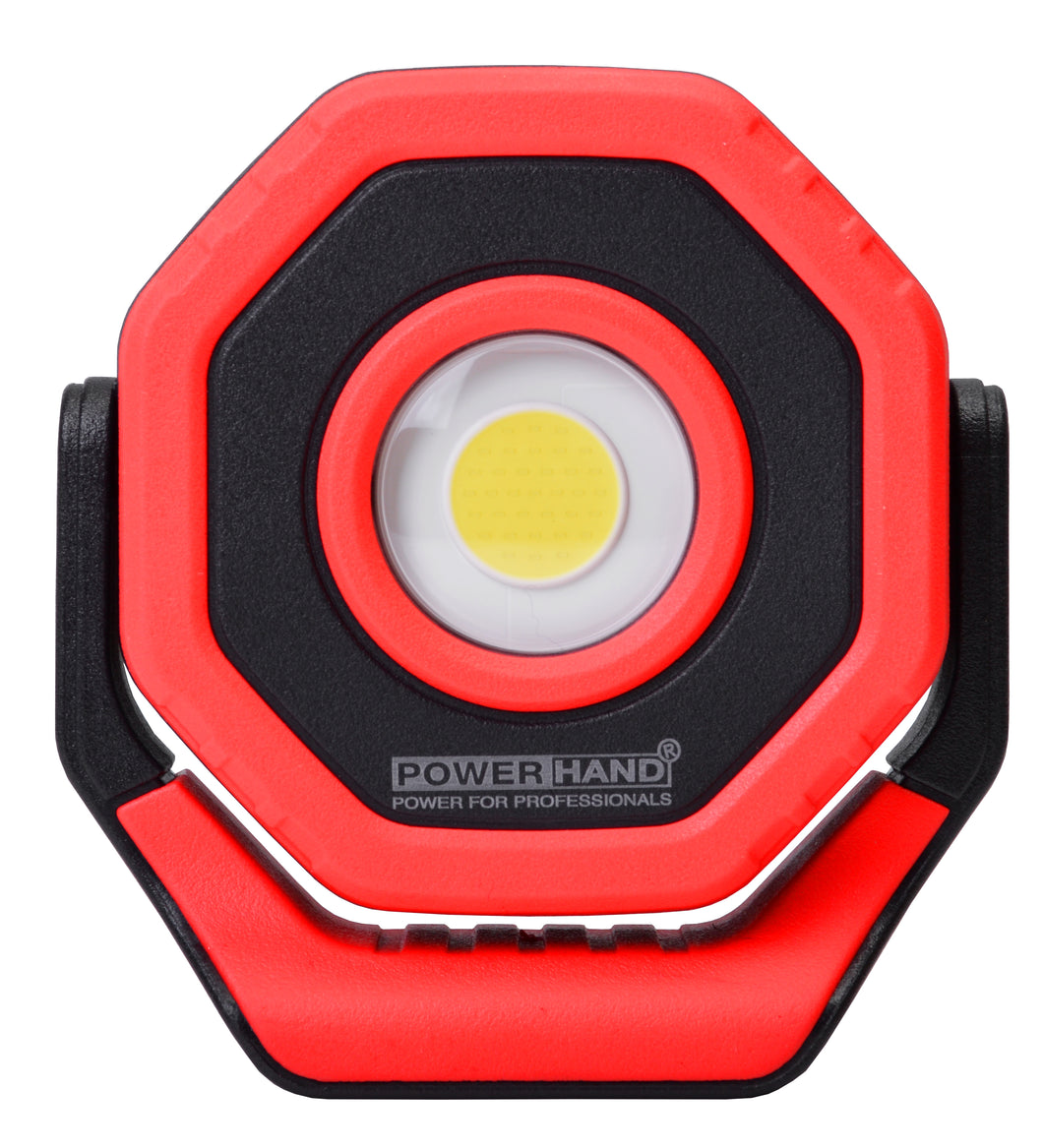 POWERHAND 700 Lumen Rechargeable Pocket Flood Light - Available in Red or Green