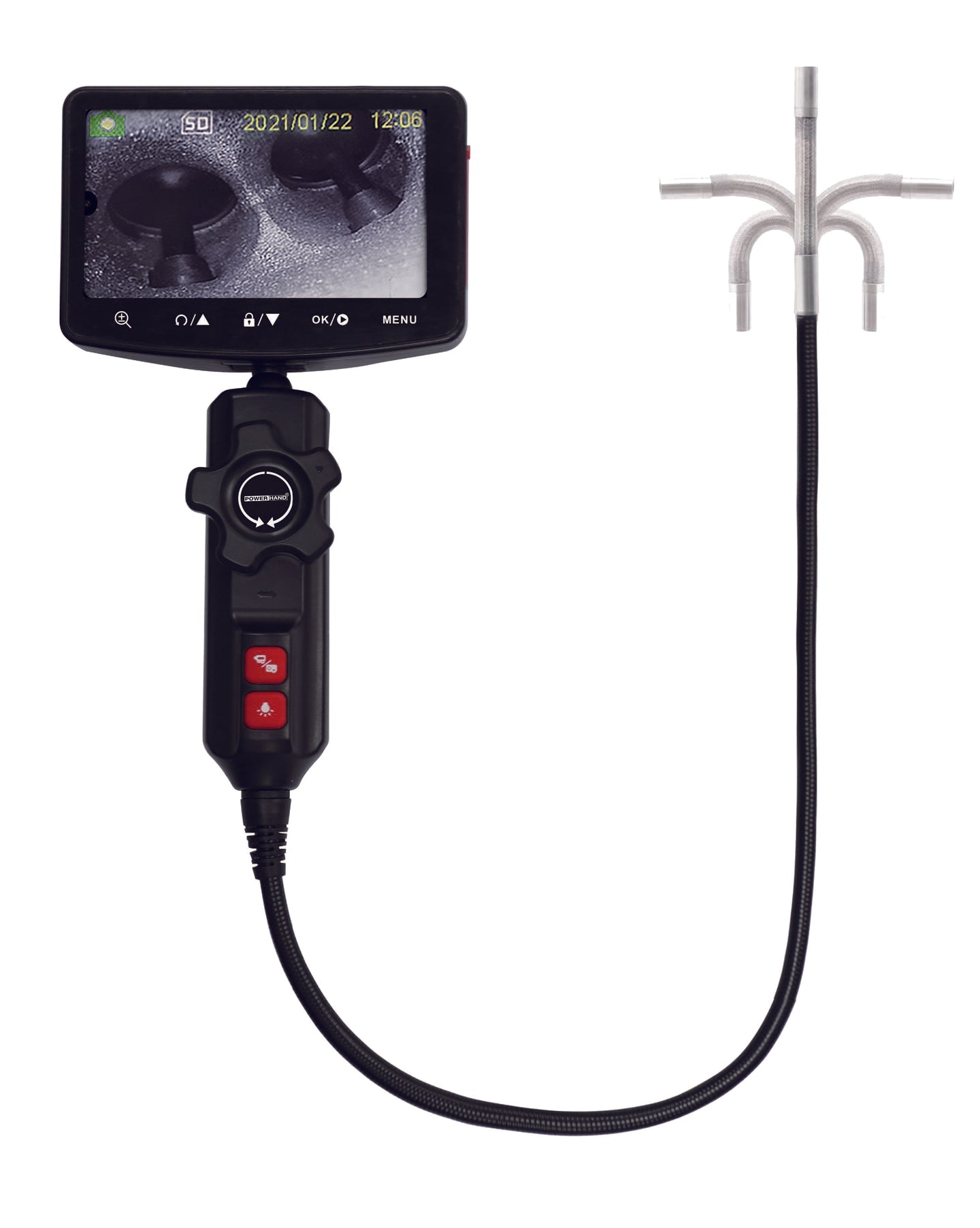 POWERHAND 3.9mm Rechargeable Inspection Camera