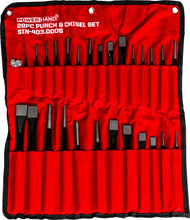 Load image into Gallery viewer, POWERHAND 28Pc Punch &amp; Chisel Set
