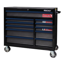 Load image into Gallery viewer, BOXO 41&quot; 11 Drawer Roll Cabinet with Drawer Trim Pack - Black Body &amp; Trim Colour Options
