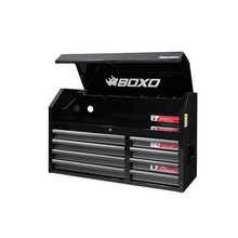 Load image into Gallery viewer, BOXO 41&quot; 8 Drawer Top Box with Drawer Trim Pack - Black Body &amp; Trim Colour Options
