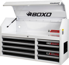 Load image into Gallery viewer, BOXO 41&quot; 8 Drawer Top Box with Drawer Trim Pack - White Body &amp; Trim Colour Options
